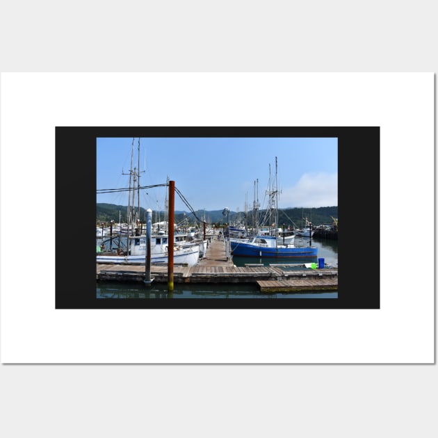 Port of Garibaldi Fishing Fleet Wall Art by Steves-Pics